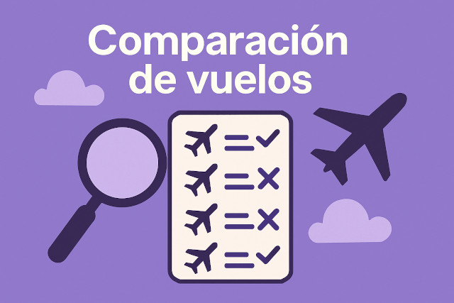 Comparación de vuelos para vuelos baratos